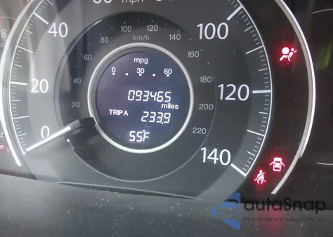 2014 Honda Cr-V Ex-L z USA, uszkodzony, nr VIN 5J6RM4H73EL005939